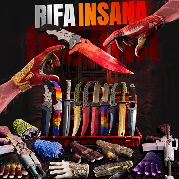 🏆RIFAS MATZZ SKINS – Kit de Faca e Luva avaliado em R$10.000